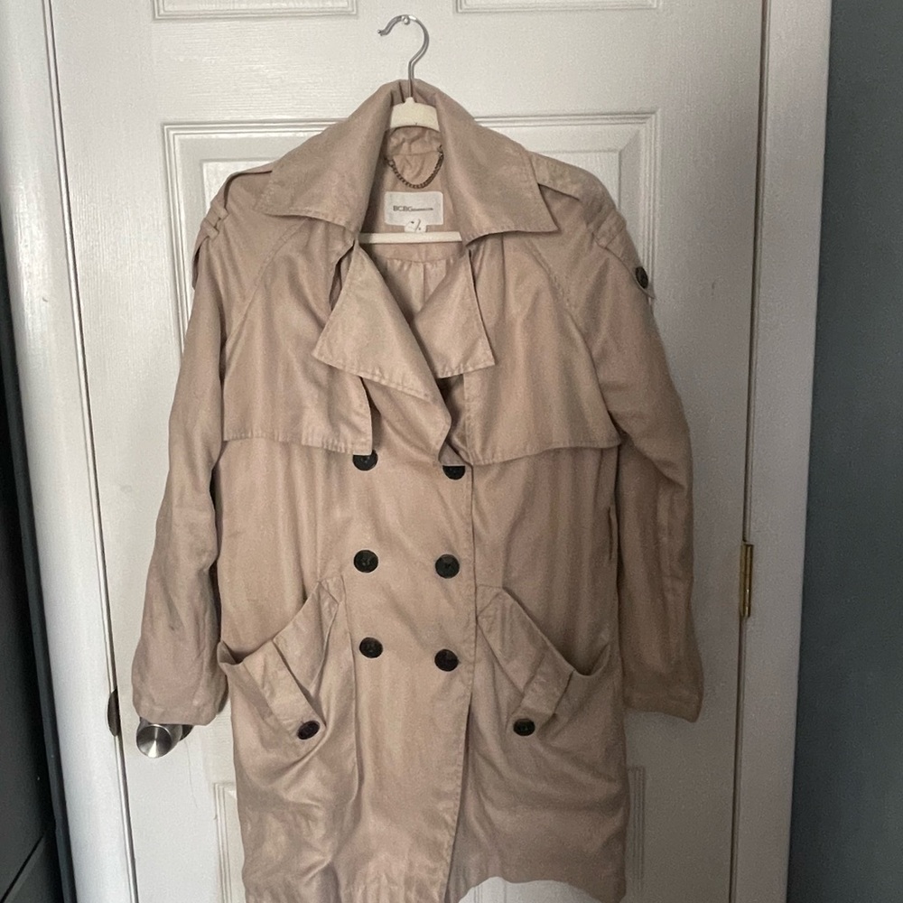 BCBGeneration Classic Tan Trench Coat